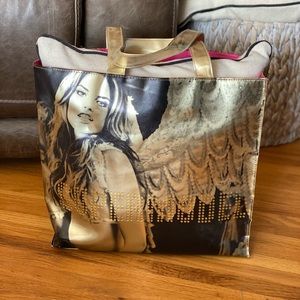 Vintage 2000s VS SUPERMODEL Angel Tote 14.5”x16”